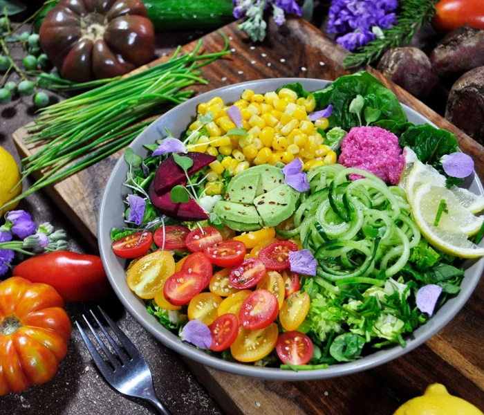 3 защеметяващи салати - витаминни бомби - rainbow salad