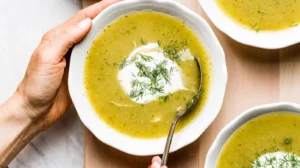 4 рецепти за супа с тиквички - cream of zucchini soup recipe image