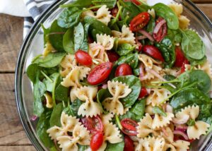 5 рецепти за страхотно вкусни ястия със спанак - nestea spinach pasta salad final 1 1 of 1
