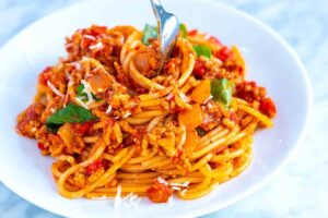 Кои храни ни правят дебели? - spaghetti with meat sauce recipe 1 1200