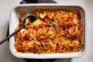 5 рецепти с тиквички - zucchini tomato casserole 212