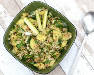 5 салати с тиквички - quinoa salad with zucchini lemon 2010 500