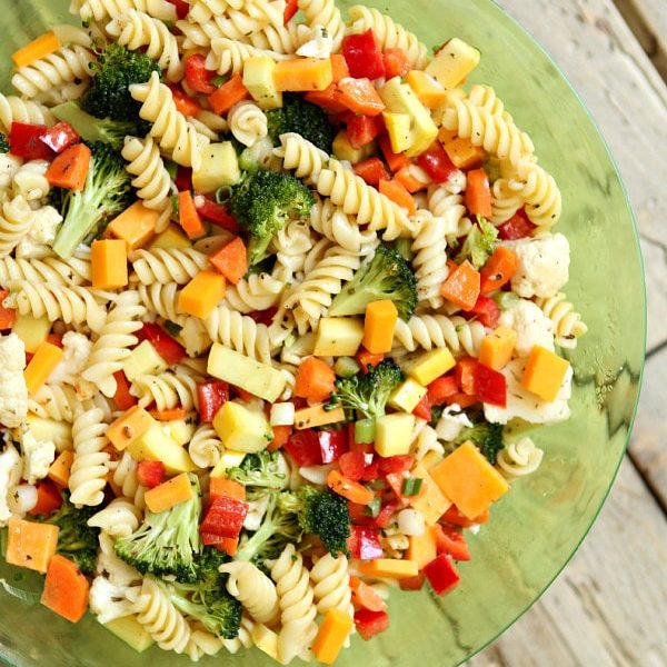 5 рецепти за свеж летен обяд - summer vegetable pasta salad 1