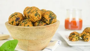 4 рецепти за зеленчукови кюфтенца - quinoa spinach meatballs 5
