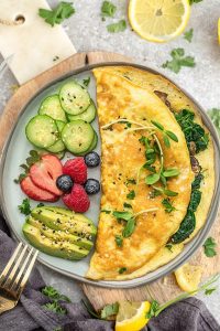 5 рецепти за кето закуска - easy keto omelette recipe photo picture keto