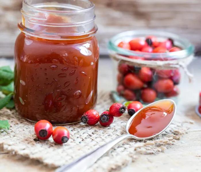 rosehip jam